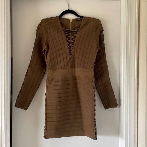 Balmain Dresses Balmain Bandage Dress Poshmark
